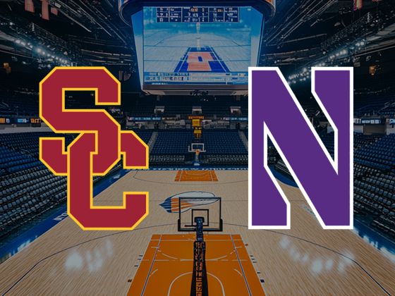 USC Trojans at Northwestern Wildcats Basketball